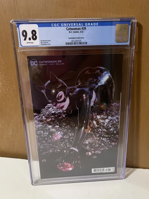 Catwoman 39 CGC 9.8 🔑2022 SOZOMAIKA Variant🔥1st Valmont🔥1:25 Ratio🔥BIG KEY