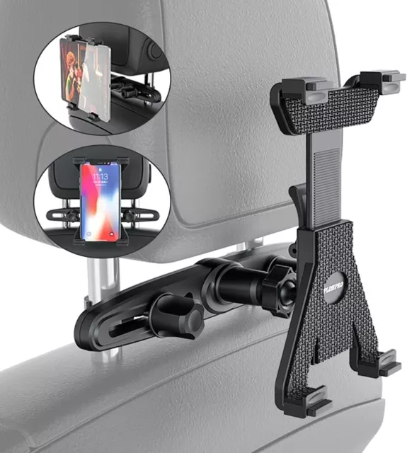 Car Seat Headrest Mount Holder For iPad air 4 3 Samsung Tablet 7-10" Stand Grip