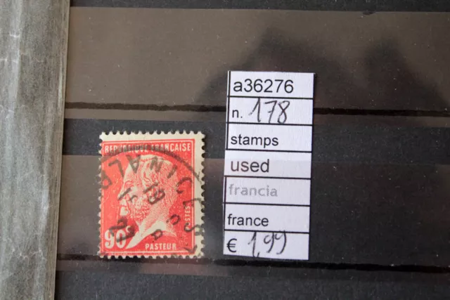 Stamps Francobolli Francia France Used N. 178 (A36276)