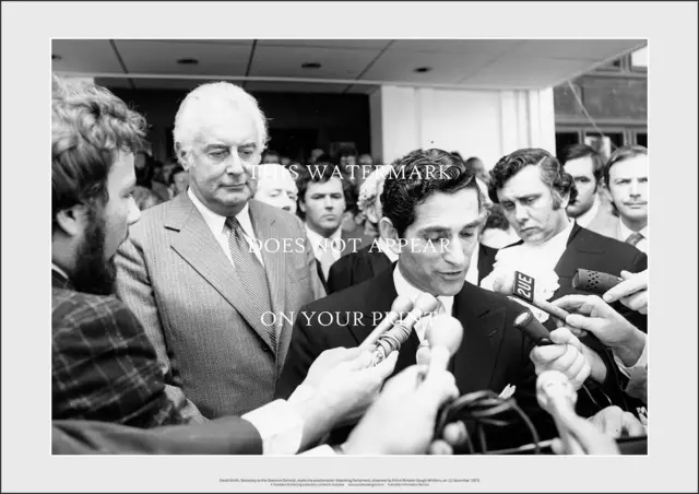 Whitlam Dismissal 1975 A2 Art Print – Parliament House – 59 x 42 cm Poster