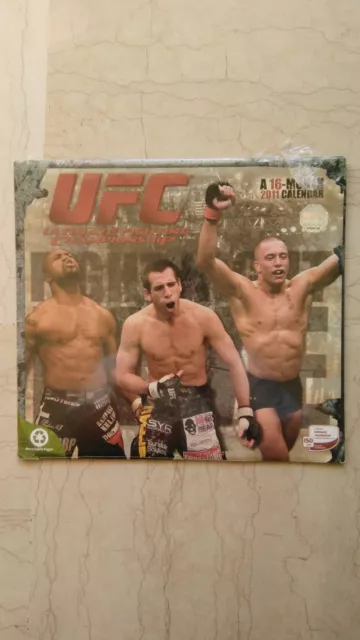 Calender Calendrier Ufc 2011 Vintage Neuf (Sous Blister)