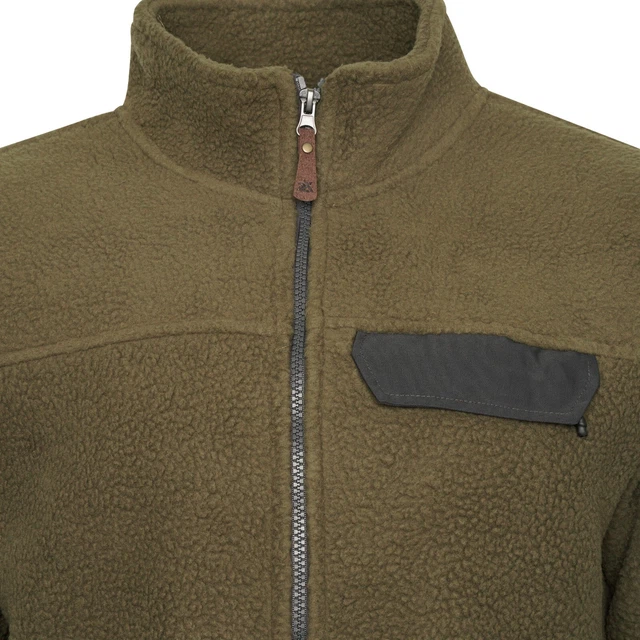 Mens Sherpa Fleece Borg Jacket Full Zip Thick Warm Performance Coat Pockets Work 6