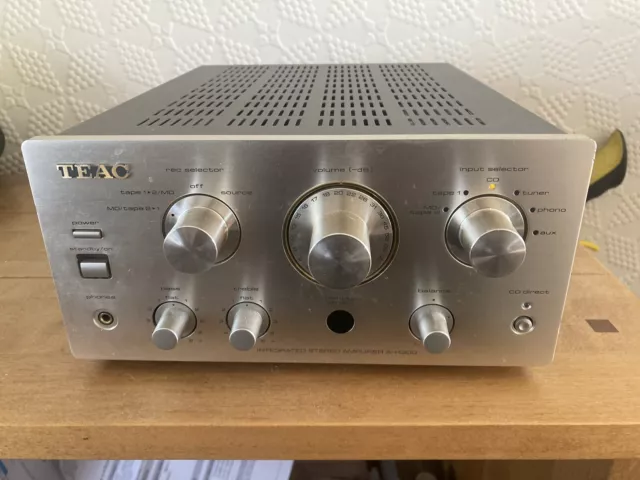 TEAC A-H300 Integrated Stereo Amplifier - Tested working