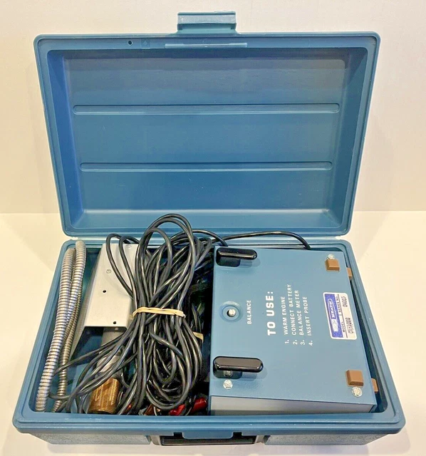 VINTAGE HEATHKIT EXHAUST Gas Analyzer Model CI1080 W/Case USA Made