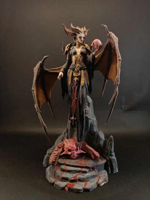 DIABLO 4 LILITH Figure, Statue PLA PRINTING, Painted £163.00 - PicClick UK