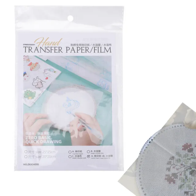 16PCS Creative Transfer Paper Cross Pattern Transfers Embroidery