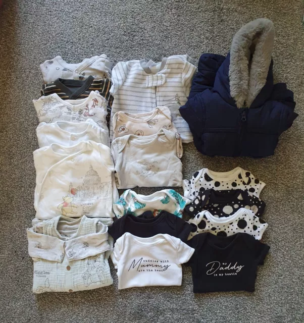 Baby Clothes Bundle - 0-3 months