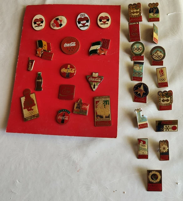 Pin’s Coca-Cola – Sponsor Olympique – Ski – Excellent état – Collection