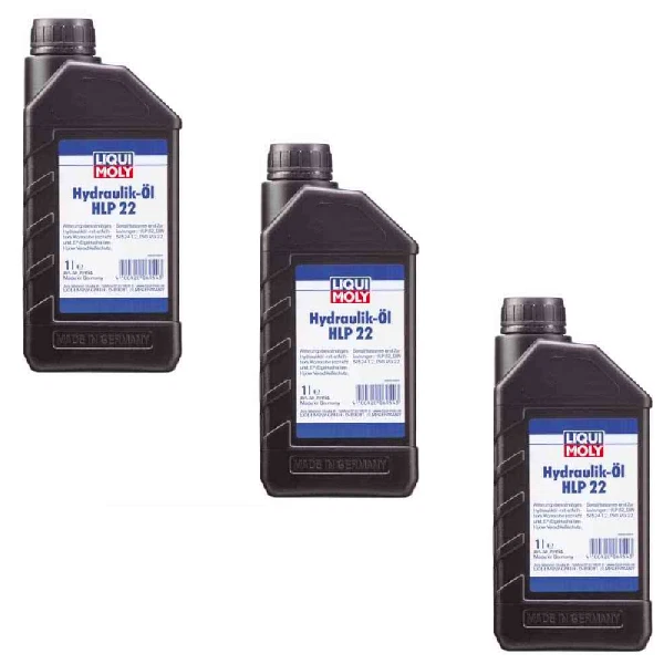 3x LIQUI MOLY Huile hydraulique Liquide hydraulique Fluide hydraulique 6954x3