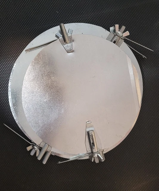 8 " Round Galvanized Duct Volume Damper with Manual Adjusting Arm