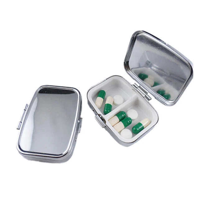 Portable Pill Box Medicine Organizer Container Medicine Case Storage Holder  BII