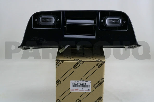 8127060280 Genuine Toyota LAMP ASSY, LICENSE PLATE 81270-60280 OEM