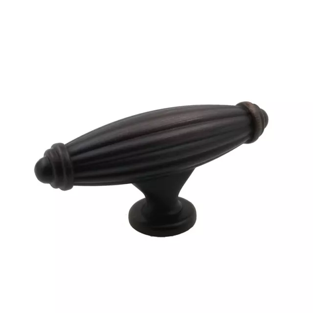 2-1/2" Knob Oil Rubbed Bronze Traditional Cabinet Handle 2725 Dresser Hardware