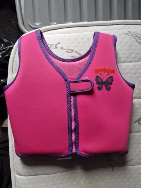 Zoggs Swim Vest Pink Age 4 To 5 Years