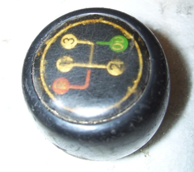 Rare Overdrive Shift Knob- 1 2 3  R Od 3/8 24 Thread