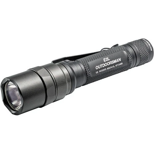 SureFire E2L Outdoorsman Ultra LED Tactical Flashlight w/ FM55 Red Light Filter SureFire E2L Outdoorsman Ultra LED Tactical Flashlight w/ FM55 Red Light Filter