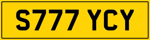 Stacey Theme Private Car Number Plate Stace Staceys Stacie Old S Reg S777 Ycy