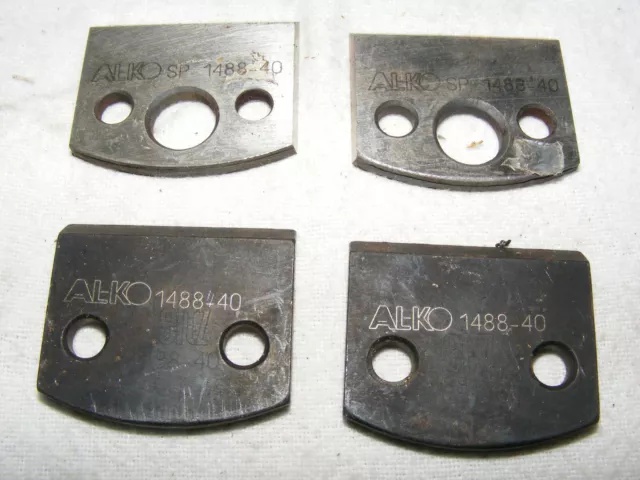 Leitz - ALKO Hobelmesser 1488 - 40 für Profilmesserkopf 40mm je 2 Messer gerade