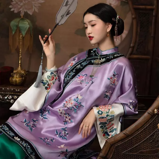 chinese princess clothing oriental mandarin collar qipao retro tops cheongsam