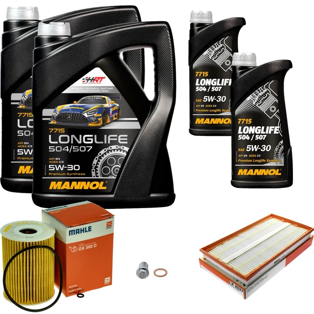 BOSCH INSPECTION SET 7L MANOL 5W-30 Longlife Pour Mercedes-Benz Classe A EUR 133,94 - FR