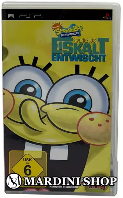 Spongebob Schwammkopf - Eiskalt Entwischt - Sony PlayStation Portable PSP