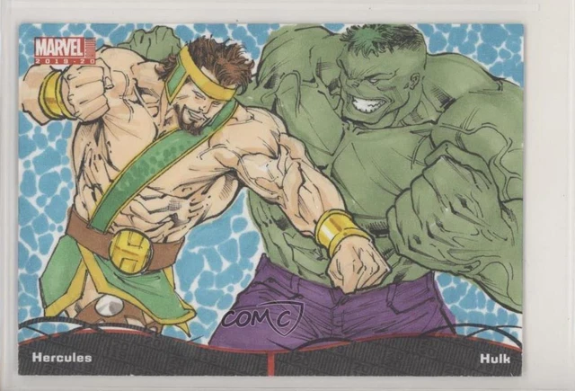 2019-20 Marvel Annual Battle Booklets Sketch Cards 1/1 SpiderGuile #SC Auto 07yb