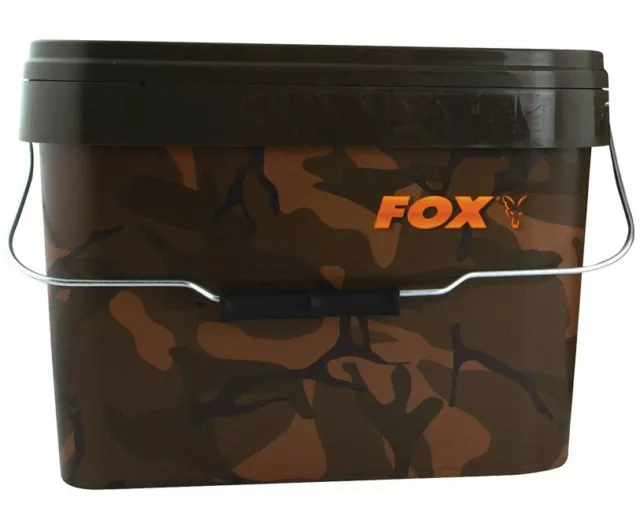 FOX Baiting Camo Square Bucket 10L