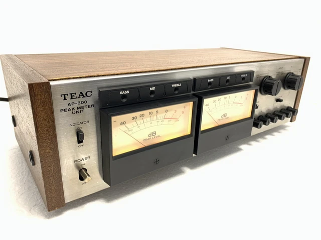 TEAC AP-500 très rare programme compteur unité vintage 1977 manuel