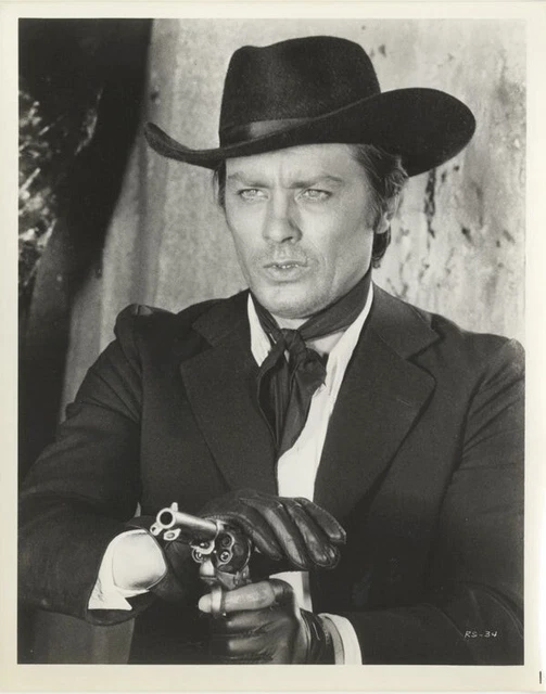 ALAIN DELON IN The Argentine Tv Original Photo Press Radiolandia Mag 
