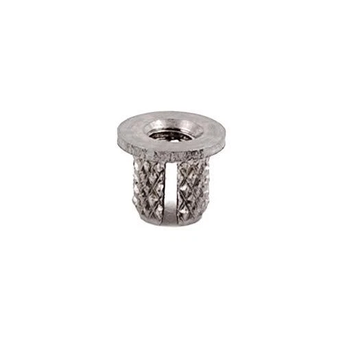 Threaded Insert for Plastic Flanged Stainless Steel Thread Inserts 2-56 Pack ...