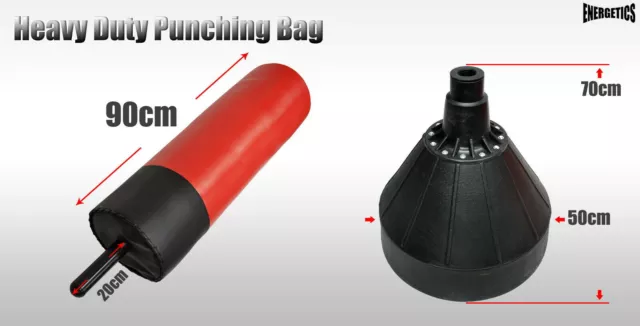 Free Standing Boxing Punching Bag - Boxing Stand Dummy Target with Boxing Gloves 3