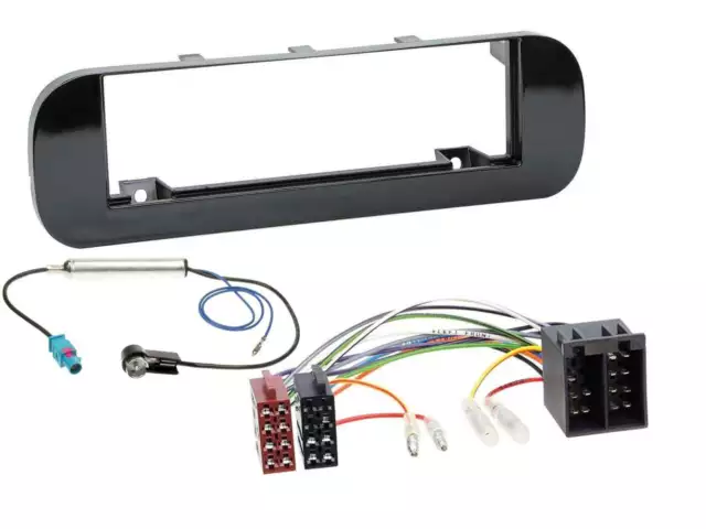 Kit Installazione Autoradio DIN per Fiat Panda (dal 2012) - lucido