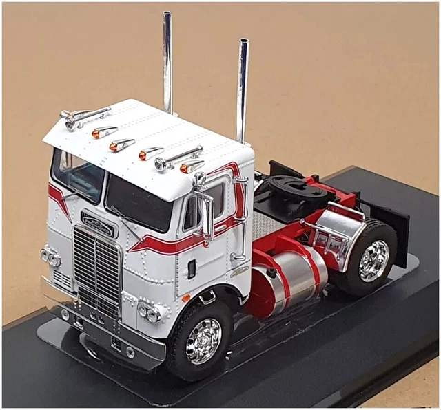 Camion Miniature 1/43 Freightliner Cascadia 2018 - Modèle Collection En Métal Compatible Hachette IXO