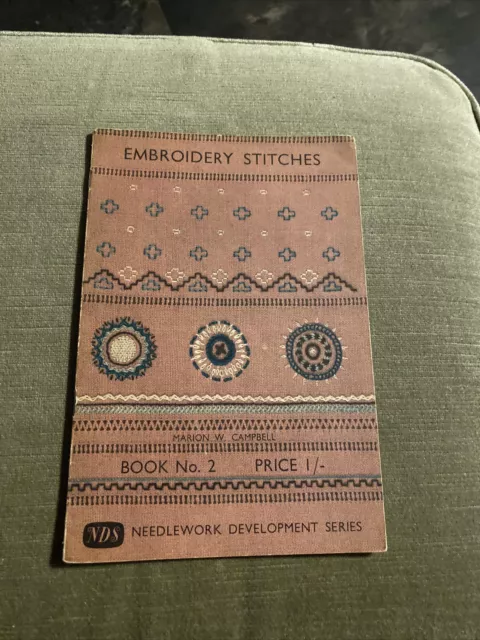 embroidery stitches book 2 By Marion W Campbell