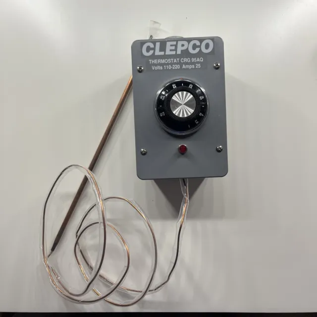 CLEPCO CRG95  Electromechanical Thermostat 110v-220v  for Immersion Heater