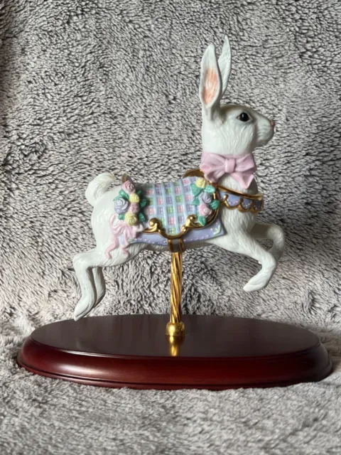 Lenox Limited Edition 2006 Carousel Hare Rabbit Easter Bunny, New In Box - Rare!