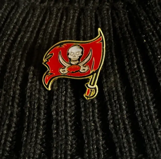 Tampa Bay Buccaneers Team Logo NFL Lapel Pin for Hats , Shirts , Vests or Gifts