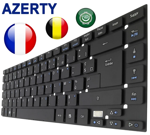 Clavier De Remplacement Acer Neuf Clavier AZERTY Français Original Pour Acer Aspire E1-532 / E1-532G / E1-532P / E1-532PG - Neuf Clavier Remplacement E1-532 Série - Foto 10