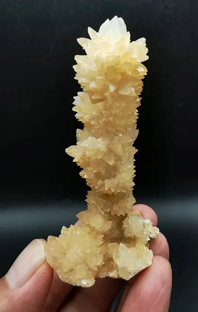 53g  New Find Natural Orange Calcite Crystal Cluster Mineral Specimen Yunnan