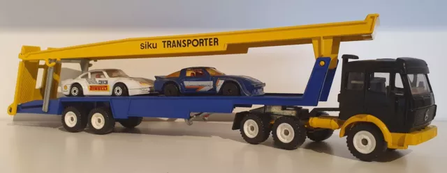 Siku Super Serie 3112, Mercedes SK Autotransporter, Vitrinenmodell