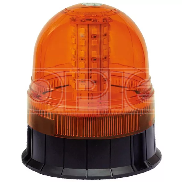 Maypole LED Hazard Beacon - 3 Bolzen Befestigung - 12/24 V (MP4090)