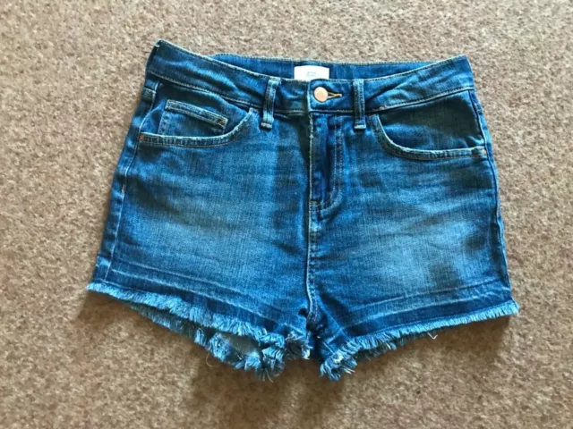 River Island Denim Shorts Size 10