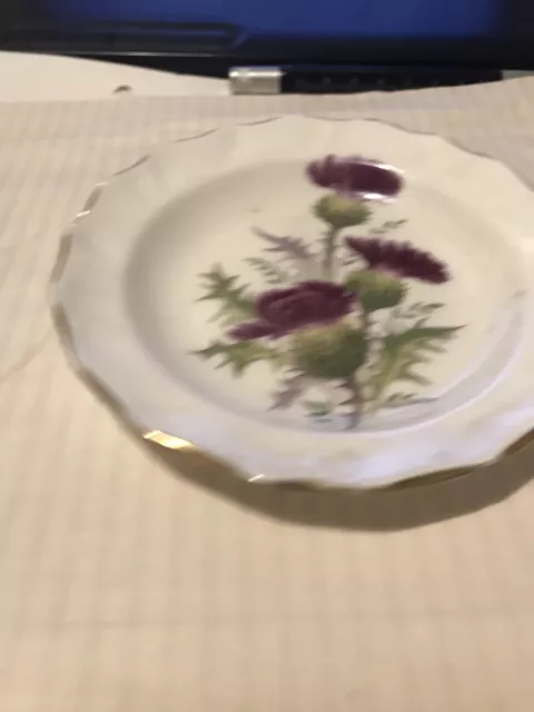 Vintage DUCHESS Fine Bone China  Scottish Thistle PIN JAM DISH