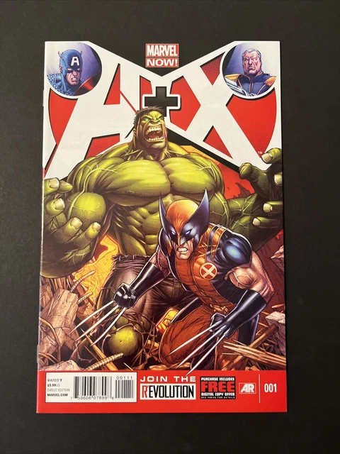 A+X #1 Hulk Wolverine Captain America Cable 1st Atticus Trask (Marvel 2012) VFNM