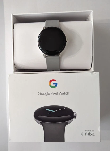 GOOGLE PIXEL WATCH 41 mm, cassa in acciaio inox argento lucido e 7 ...