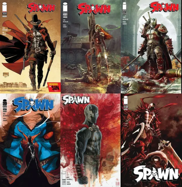 Spawn (Issues #309 to #351 inc. Variants, 2020-2024)