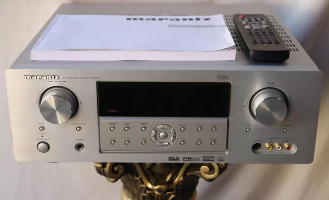 Grasa Marantz Av Sorround Receptor ZR6001 Con Bda Y Mando a Distancia RC5500SR