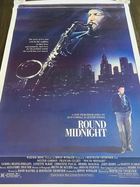 Movie Theater Cinema Poster Lobby Card 1986 Round Midnight Martin Scorsese Jazz