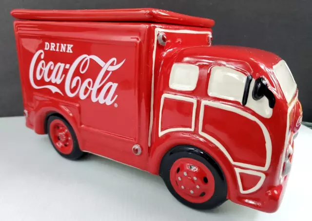 COOKIE JAR Coca Cola Delivery Truck Westland Giftware, No Box, Collectors Class