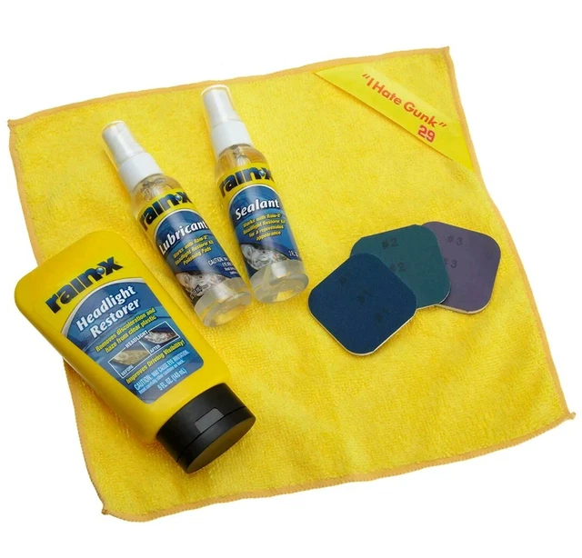 Rain-X 800001809 Headlight Restoration Kit_New Sealed